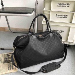 Duffel Bags Business trip short distance simple hand women's luggage men's light large capacity travel sports fitness ba270j