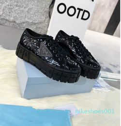 2023 Casual Shoes Lace Up Leather Espadrilles Flats Platform Oversized Espadrille Flat Sole