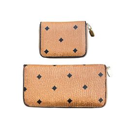 M Designer Wallet for Women Long and Short Card Holder Fashion Zipper Wallets Hand Bag Ladies Designers Purse240z