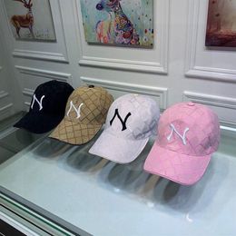 Designer Ball Caps Fashion Letter Pattern Hat Jointly Logo Design for Man Woman Trendy Cool Cap 4 Colors Top Quality267D