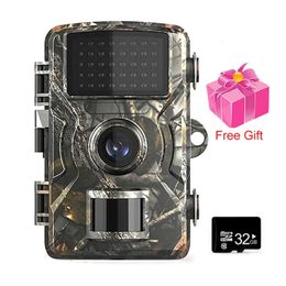 Hunting Cameras 1636MP 1080P Wildlife Trail Game Camera Motion Activation Safety IP66 16GB32GB TF Card Reconnaissance 231208