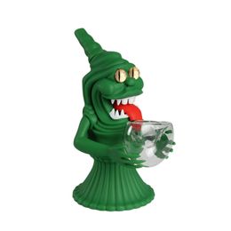 Silicone Bong Big Tongue Monster Shape Silicone Pipe Height 15cm Portable Pipe Household Goods Wholesale