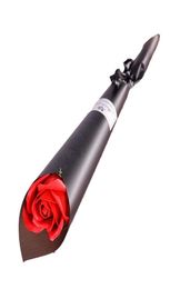 33CM Soap Rose Artificial Decorative Flowers Girl Friend Valentines Day Gift Anniversary Fake Flower Wedding Decor6697521