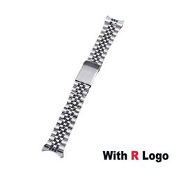 18mm 19mm 20mm 316L Stainless Steel Sliver Gold Jubilee Watch Strap Band Bracelet Compatible For Seiko5 SOLEX Watch 220627302M