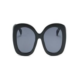 Sunglasses Oversized Black Square Fashion Shades Womens Brand Designer Big Frame Sun Glasses Men UV400 Oculos 9091296l