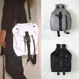 Backpack ALYX Men Women Streetwear High Quality Crossbody Bag Metal Buckle Functional Tactical Bags315n