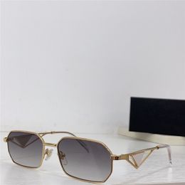 New fashion design small square sunglasses A53V exquisite metal frame simple and popular style versatile UV400 protection eyewear