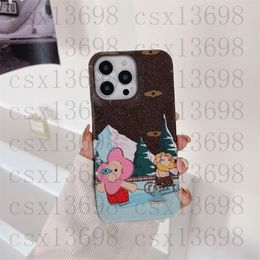 Fashion Phone Cases For iPhone 15 Pro Max 13 12 11 14 Pro Max 15Pro 14 Plus 14Pro 13Pro 12ProMax 7 8 plus X XR XS XSMAX Creative Designer Shell Cover