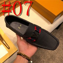 80model 2023 Designer Loafers Men Handmade Leather Shoes Red Casual Driving Flats Slip-On Boat Shoes Plus Size 46 Lron Buckle Beans Lazy shoes