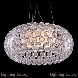 D35 50 65cm Modern Suspension Foscarini Caboche acrylic Pendant Lamp Light Sweat Ion acrylic ball pendant light modern rustic ligh3474