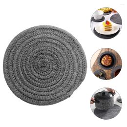 Table Mats 5 Pcs Pot Holders Birthday Decoration For Girl Desktop Cushions Mat Dining Home Placemats Tea Set Cookware Pads