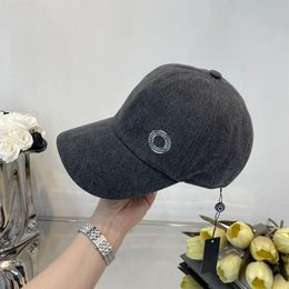 Designer Baseball Cap Dome Bucket Hats Leisure Caps Novelty Classic Grey Hat Design for Man Woman Top Quality334K