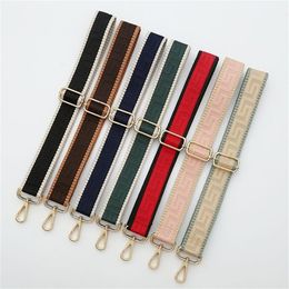 O bag DIY Bag Strap for Women Shoulder Hanger Coloured Belt Accessories Adjustable Solid Colour Handbag Chain Decora 220808268r