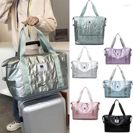 Duffel Bags Space Cotton Travel Bag Adjustable Fashion Cabin Tote Handbag Carry On Luggage Waterproof Fitness Shoulder For Women265K