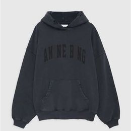 Mens Hoodies Bing Sweatshirt Hot Sale 23ss Women Desginer Fashion Cotton Hooded New Ab Anines Classic Letter Print Wash Water Color Snowflake Znsa