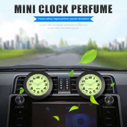 New 40MM 43MM Luminous Auto Gauge Clock Mini Car Air Vent Quartz Clock Air Outlet Watch Clock For Styling Waterproof Car Accessories