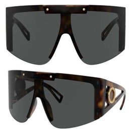 4393 Women's and Men's Shield Sunglasses Oversize Acetate Eyeglass Frame Eyewear Oversized Mask Fashion Sunglasses Come 264G