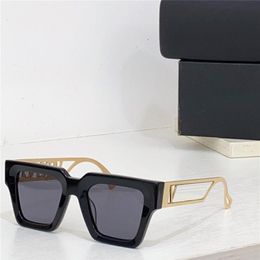 New fashion design sunglasses 4431 big cat eye frame letters hollow metal temples versatile and popular style outdoor uv400 protec2527