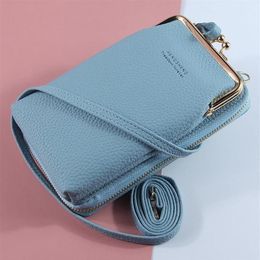 Wallets Fashion Small Crossbody Bags Women Mini PU Leather Shoulder Messenger Bag For Girls Yellow Bolsas Ladies Phone Purse Zippe207o