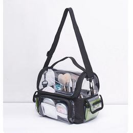 Cosmetic Bags Cases PVC Makeup Bag For Women Large Capacity Travel Waterproof Transparent Box With Compartments y231208