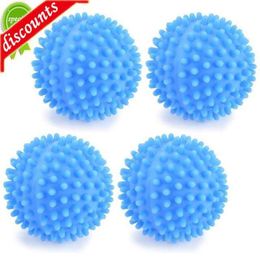 Upgrade 3PCS PVC Laundry Dryer Ball For Household Cleaning Washing Machine Clothes Softener Reusable Solid Cleaning Ball 65mm