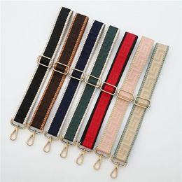 O bag DIY Bag Strap for Women Shoulder Hanger Coloured Belt Accessories Adjustable Solid Colour Handbag Chain Decora 220808255K