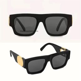 Designer Sunglasses Women Cutout Logo Retro Shiny Gold Z1487 Sunglasses Men Summer Sports Style classic Original Box239R