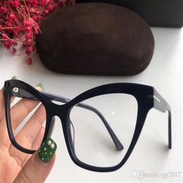 Newest designed Star style Women Butterfly glasses frame 5601-B 53-19-140 Imported pure-plank for prescription glasses full-set ca2169