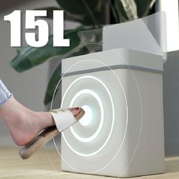 Other Housekeeping & Organization 15L Automatic Touchless Smart Infrared Motion Sensor Rubbish Waste Bin Kitchen Trash Can Garbage249m