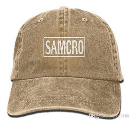 pzx Samcro New Fashion Adjustable Washed Cap Cowboy Baseball Hat Multicolor optional2370855