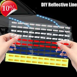 New DIY Line Reflective Stickers Car Motorcycles Wheel Body Decorative Strip Diy Warning Decals Car Sticker Accessories