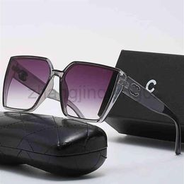 gg Designer cc Channel Sunglasses Cycle Luxurious Fashion Woman Mens Small With Diamond Square Sunshade Crystal Shape Full Package280Z