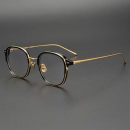 2019 New Pure Titanium Glasses Frame Men Retro Women Round Prescription Eyeglasses Harry Vintage Potter Myopia Optical Frames Eyew2328