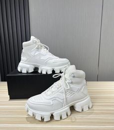 Wholesale Cloudbust High Top Thunder Sneakers Shoes Men Technical Fabric Casual Walking Rubber Sole Casual Walking Comfort Outdoor Trainer White Black38-46