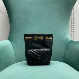 10A Mini Bucket Bag 19CM Mirror quality Lambskin Chain Bags Luxury Shoulder Bag With Box Y020