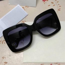 Brand designer Sunglasses Women Shiny Crystal Design Square Fashion Big Frame Sunglasses Lady Sun Glasses UV400 Lens with Retail c287x