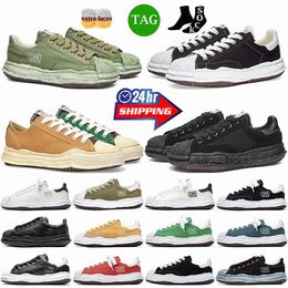 Claasic Female Classic Maison Mihara Yasuhiro Blakey OG Sole Canvas Low Mens Trainers Womens Sports Sneakers Green Black White Yellow Outdoor MMY Retro Shoes