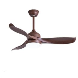 High-quality Nordic ideas 52 inch LED Ceiling Fans With Lights Remote Control living room bedroom home Ceiling Light Fan Lamp252B