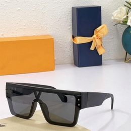 Waimea L Sunglasses For Women and Men Summer style Retro Plate Square Full frame black gold Gradient grey lens fashion Eyeglasses 230B