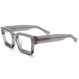 Men Optical Glasses Brand Women Sunglasses Thick Spectacle Frames Vintage Fashion Big Square Frame Sunglasses for Women Myopia Eye301e