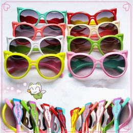 Fashion Cute Cat Eye Sunglasses Protective Children Sunglasses Kids Sunglasses For Girls And Boys Beach Outdoor Accessories Eyewea206E