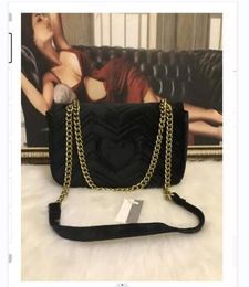 Women bags Classic chain single shoulder messenger bag velvet fabric Fashion Shopping Satchels bags hobo handbag Luxury designer purses flap wallet tote briefcase