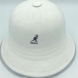 Berets Kangol Spring Summer Mens Womens Bucket Hats Dome Breathable Mesh Fisherman Caps Light Comfortable Sunshade Sunscreen WildB262O
