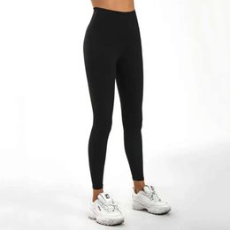 Double-sided Sanding Nude Yoga Leggings Pants High Waist Exercise fashion Fiess Pant Capris Sports Running Gym Clothes Women Legging 688ss