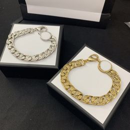 Bracelet Women's Gold Pendant Women's Jewellery Girl Party Best Wedding Party Valentine's Day Gift Gold Chain Designer Jewellery Gift Box