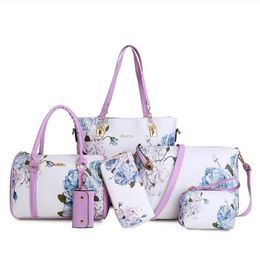 Duffel Bags Duffle Bag Travel Vintage Lage Designer Women Handbags High Quality Ladies Fashion Large Capacity Flower Laggages Hand267r