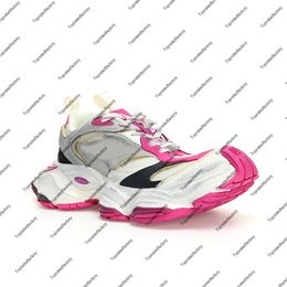 Cargo Pink White Sneaker for Men's Casual Shoes Mens Paris Sports Shoe Women's Designer Sneakers Women Luxury Chunky MV60310
