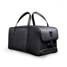 Duffel Bags Korin Design FlexPack GO Anti-theft Duffle Bag Men Travel USB Charging Foldable Shoulder &Handbag Waterproof Lugg198l