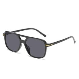 Sunglasses 2021 Fashion Vintage T-shaped Women Design Anti-glare Driving Sun Glasses For Men UV400287S