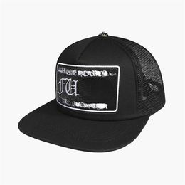 Couple Caps Outdoor Baseball Hats Sunshade Mesh Cap Youth Street Letter Embroidery237u